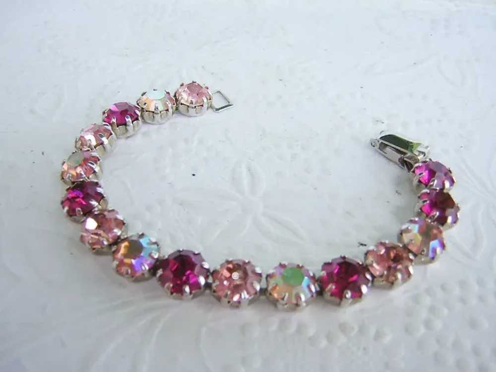 WEISS Shades of Sultry Sublime PINK Rhinestones L… - image 3