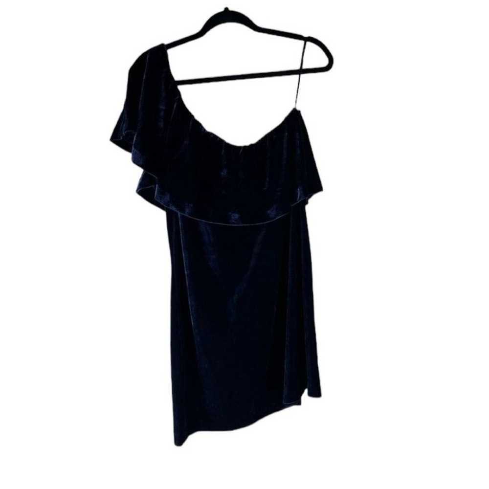 Kensie Women's Blue One Shoulder Velvet Mini Holi… - image 5