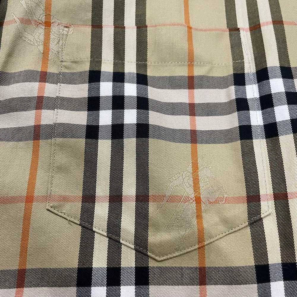 Rare, high-end, vintage Burberry Nova Check long-… - image 4