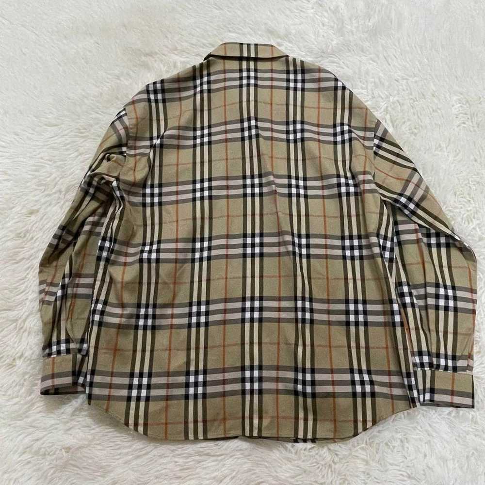 Rare, high-end, vintage Burberry Nova Check long-… - image 8