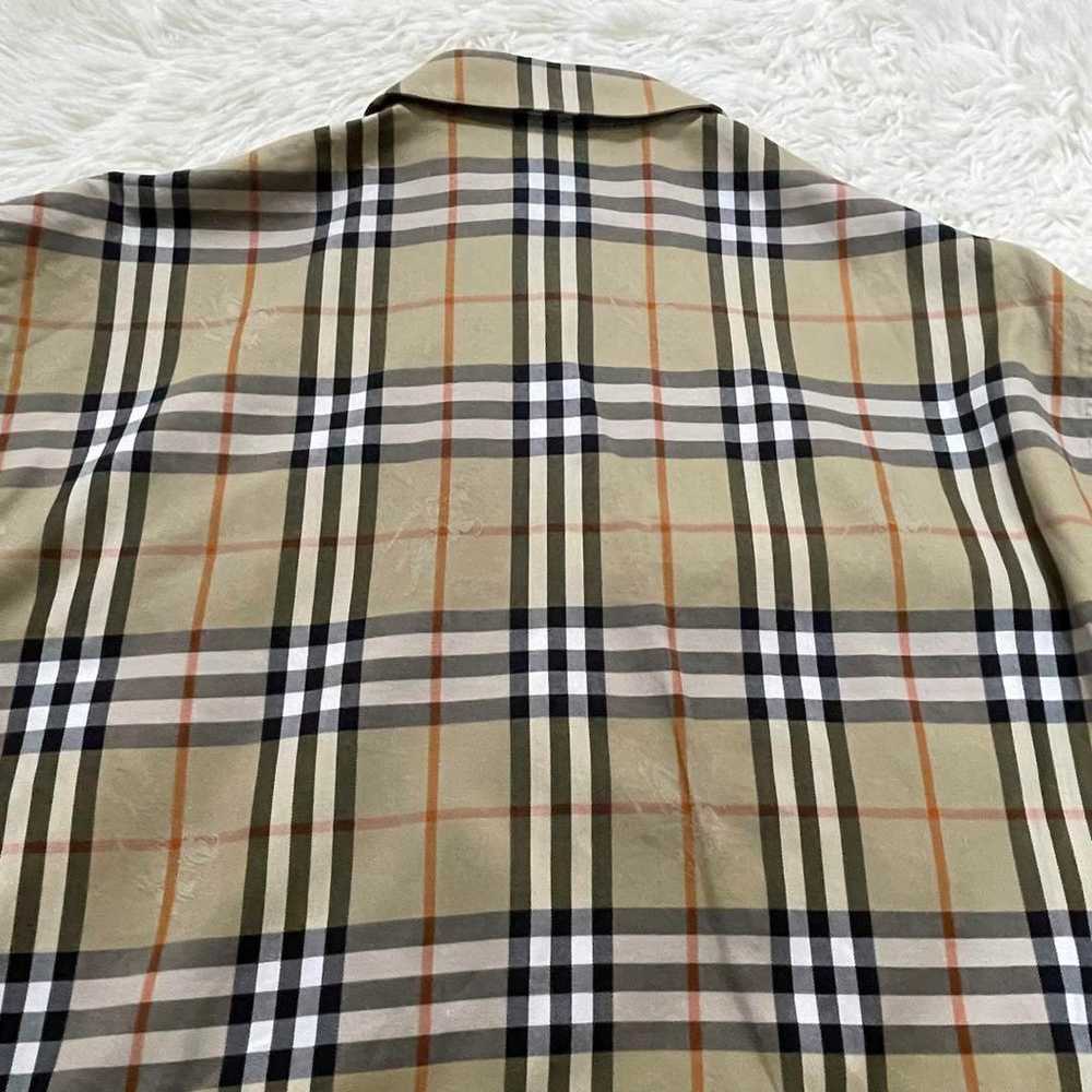 Rare, high-end, vintage Burberry Nova Check long-… - image 9