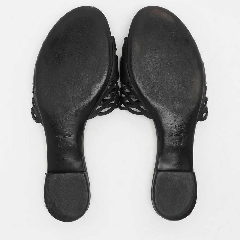 Dior Leather flats - image 5