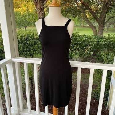 Marine Layer Black Halter Dress