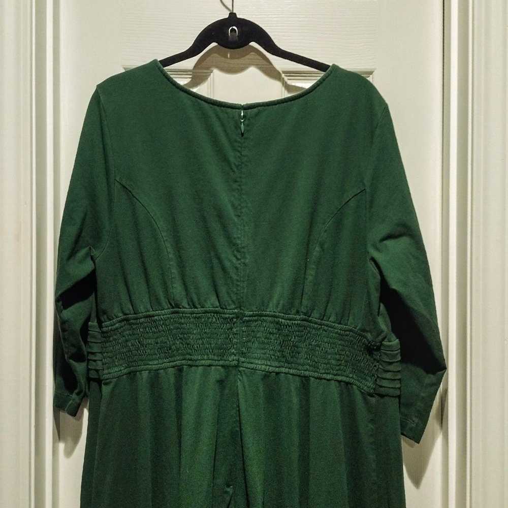 Green Custom Eshakti Midi Dress (NWOT) - image 4