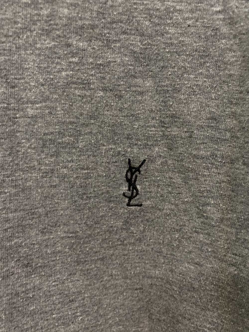 Vintage × Yves Saint Laurent 90’s Grey YSL Turtle… - image 3