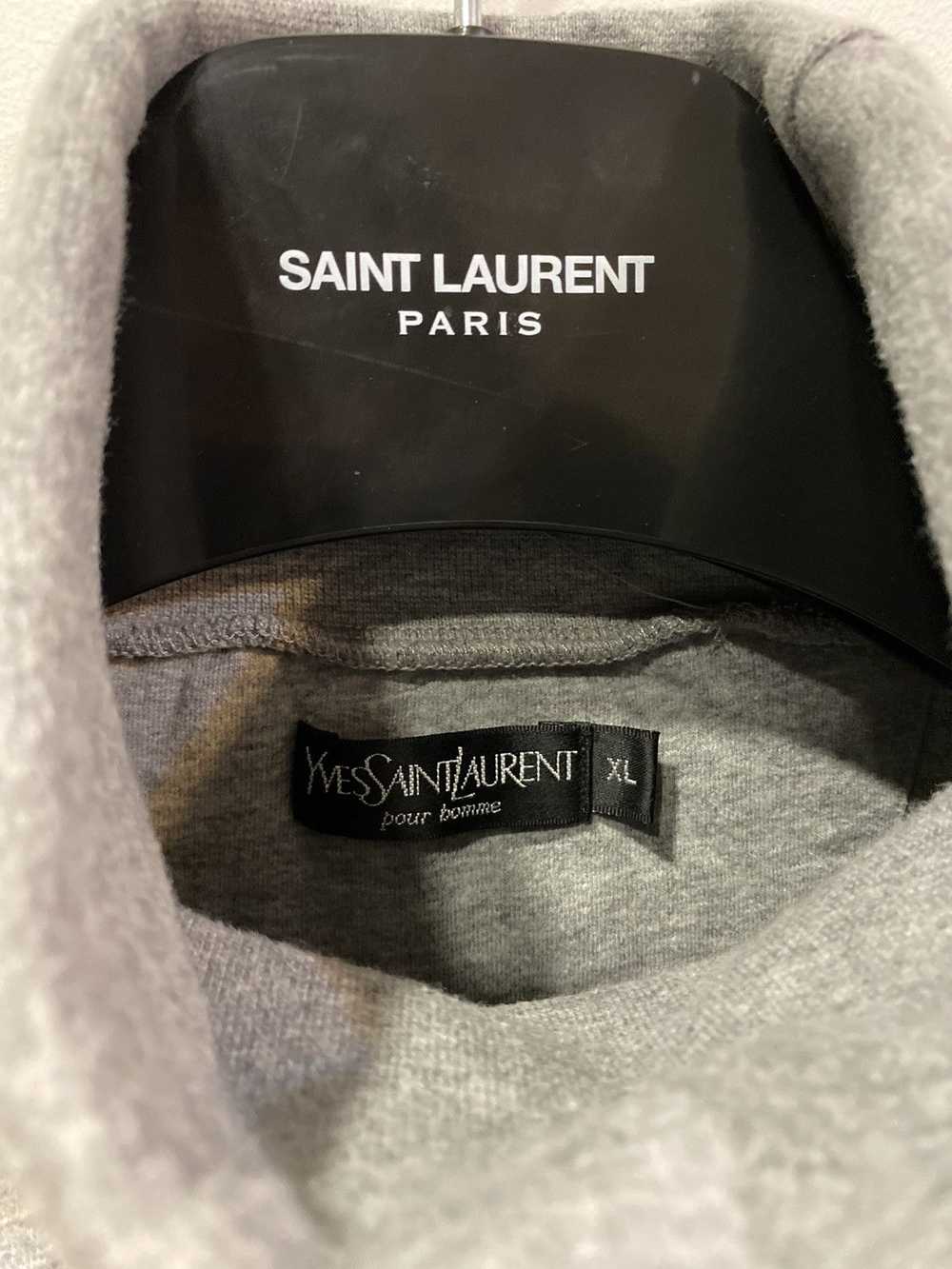 Vintage × Yves Saint Laurent 90’s Grey YSL Turtle… - image 4