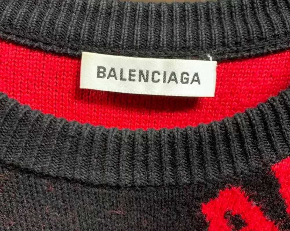 Balenciaga Balenclaga bullet black and red printe… - image 3