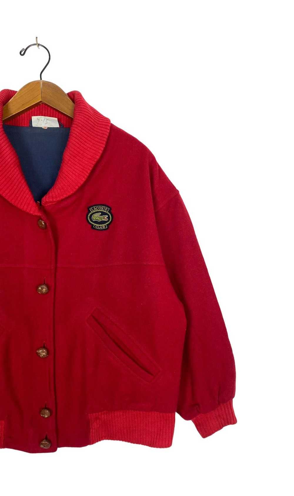 Lacoste Rare‼️ Vintage Lacoste Sport Wool Jacket … - image 4