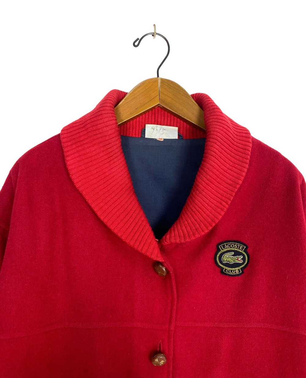 Lacoste Rare‼️ Vintage Lacoste Sport Wool Jacket … - image 5