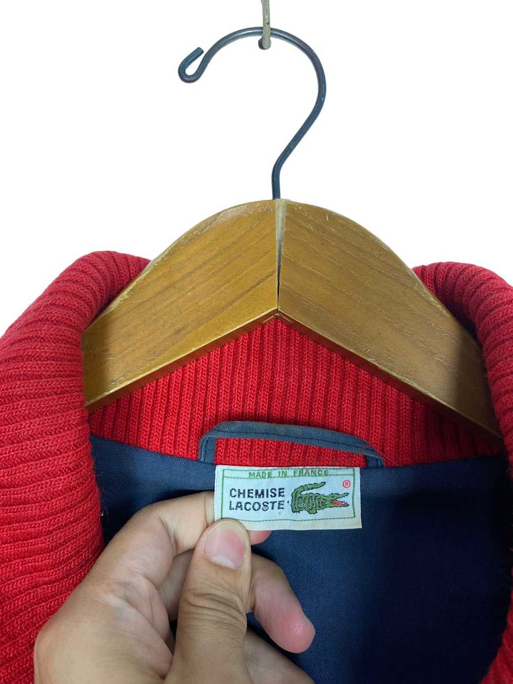 Lacoste Rare‼️ Vintage Lacoste Sport Wool Jacket … - image 7