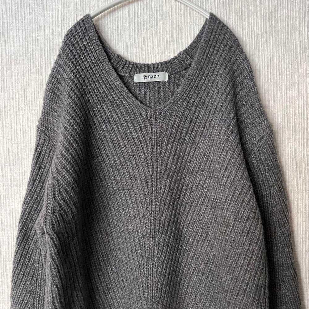 【Excellent Condition】nano&co Nano Wool Knit One-p… - image 3