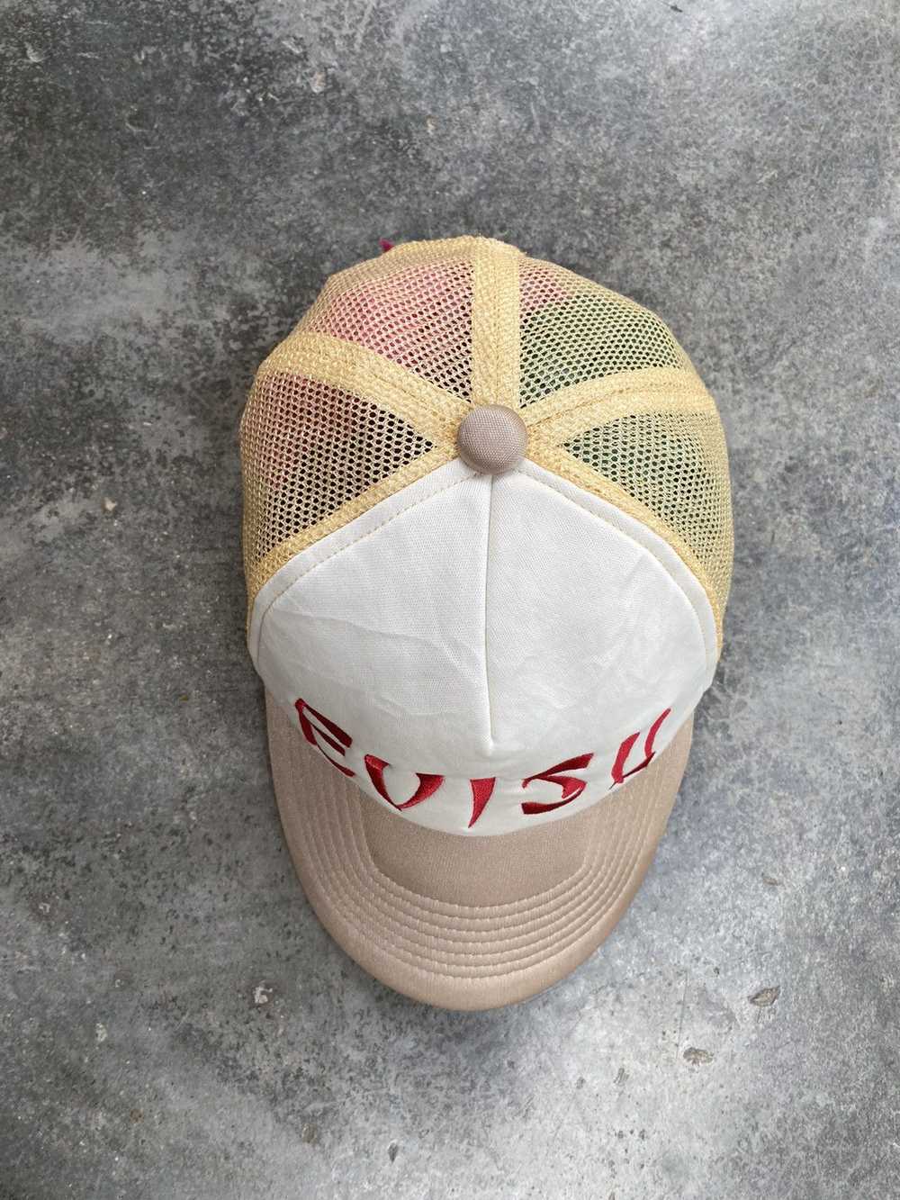 Evisu × Trucker Hat × Vintage Vintage Evisu Yaman… - image 2