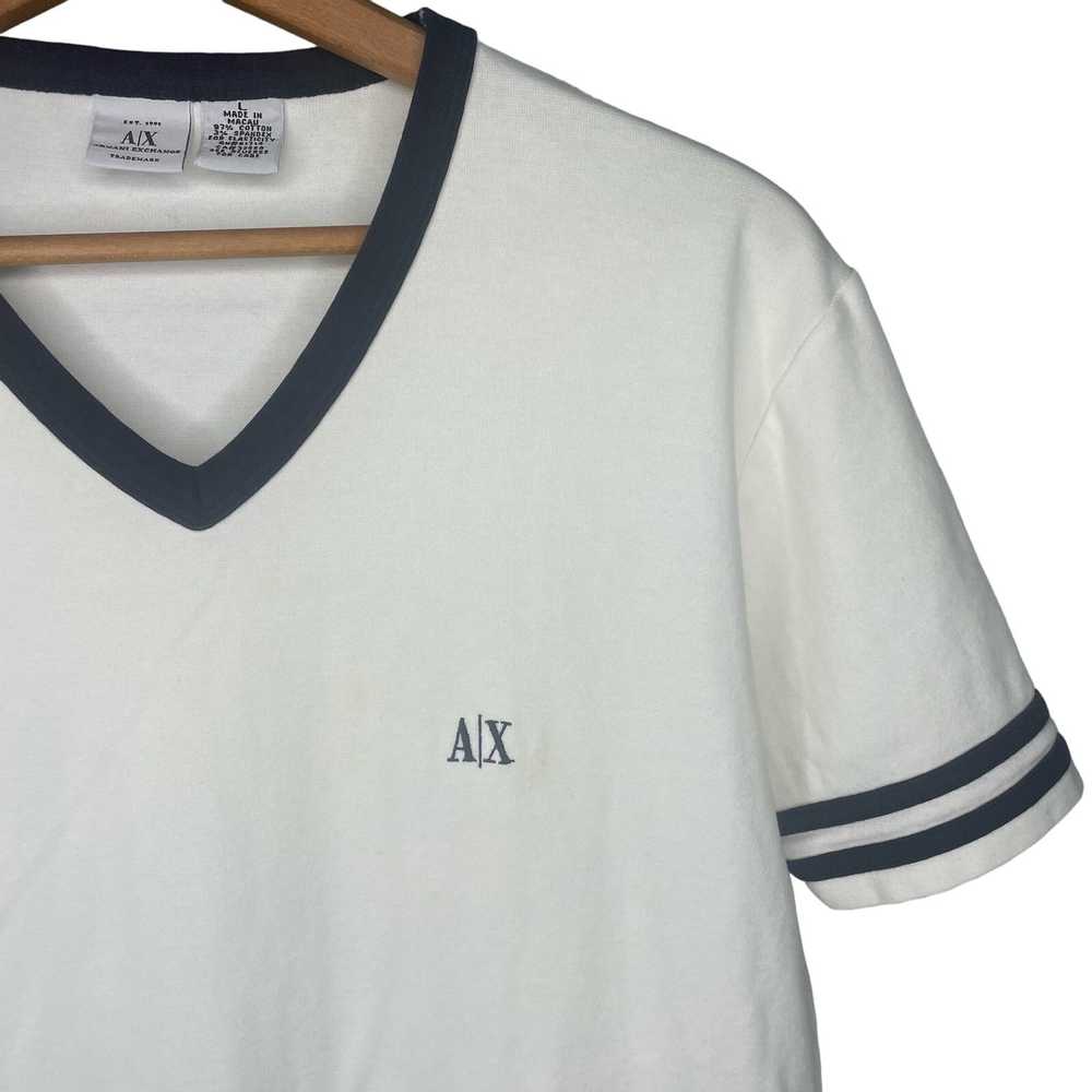 Armani Exchange Armani Exchange Short Sleeve V-ne… - image 2