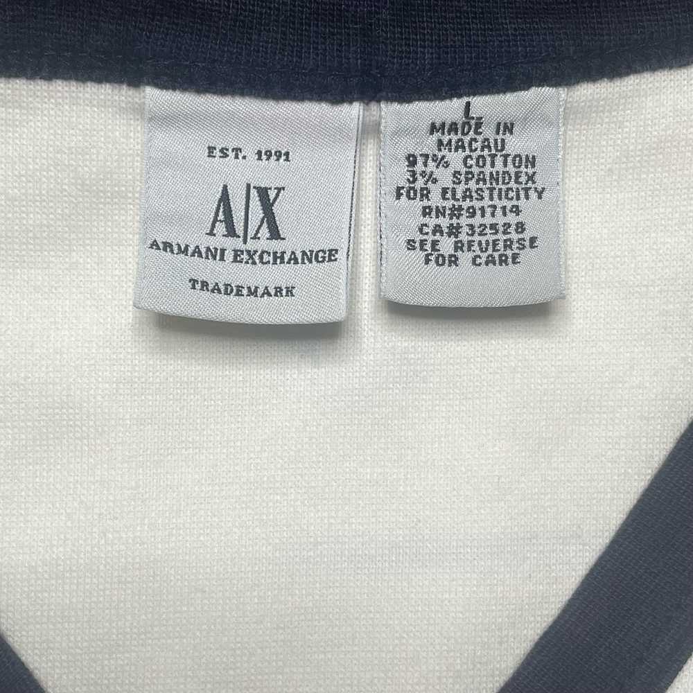 Armani Exchange Armani Exchange Short Sleeve V-ne… - image 3