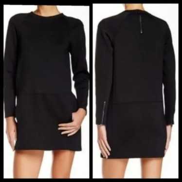 J Brand Black Colleen Long Sleeve Dress Medium EUC