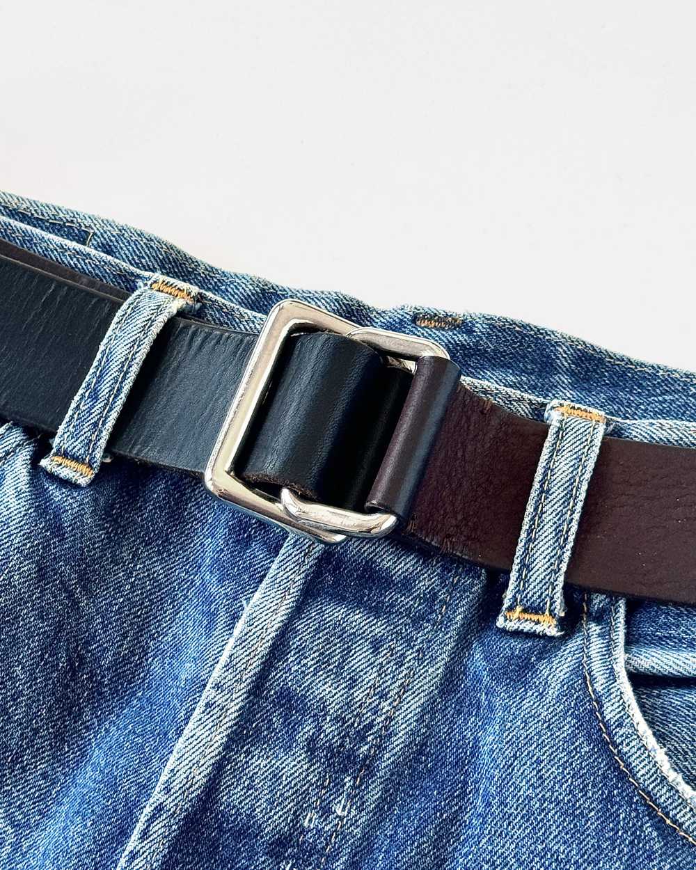 Maison Margiela Two-tone leather belt - image 1