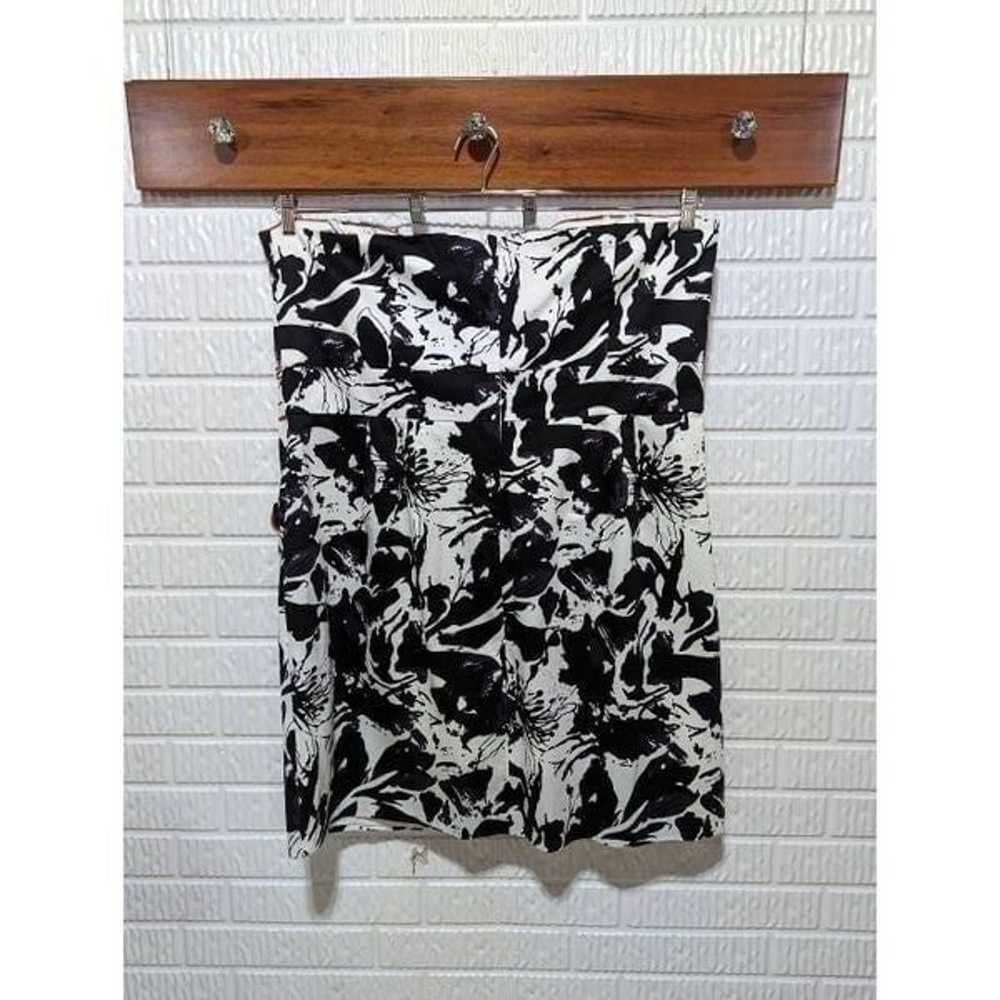 City Chic Women's White and Black Floral Print St… - image 2