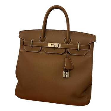 Hermès Haut à Courroies leather handbag - image 1