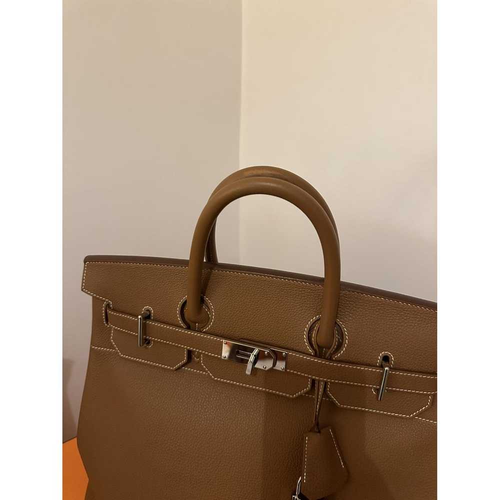 Hermès Haut à Courroies leather handbag - image 2