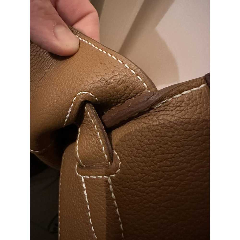 Hermès Haut à Courroies leather handbag - image 6