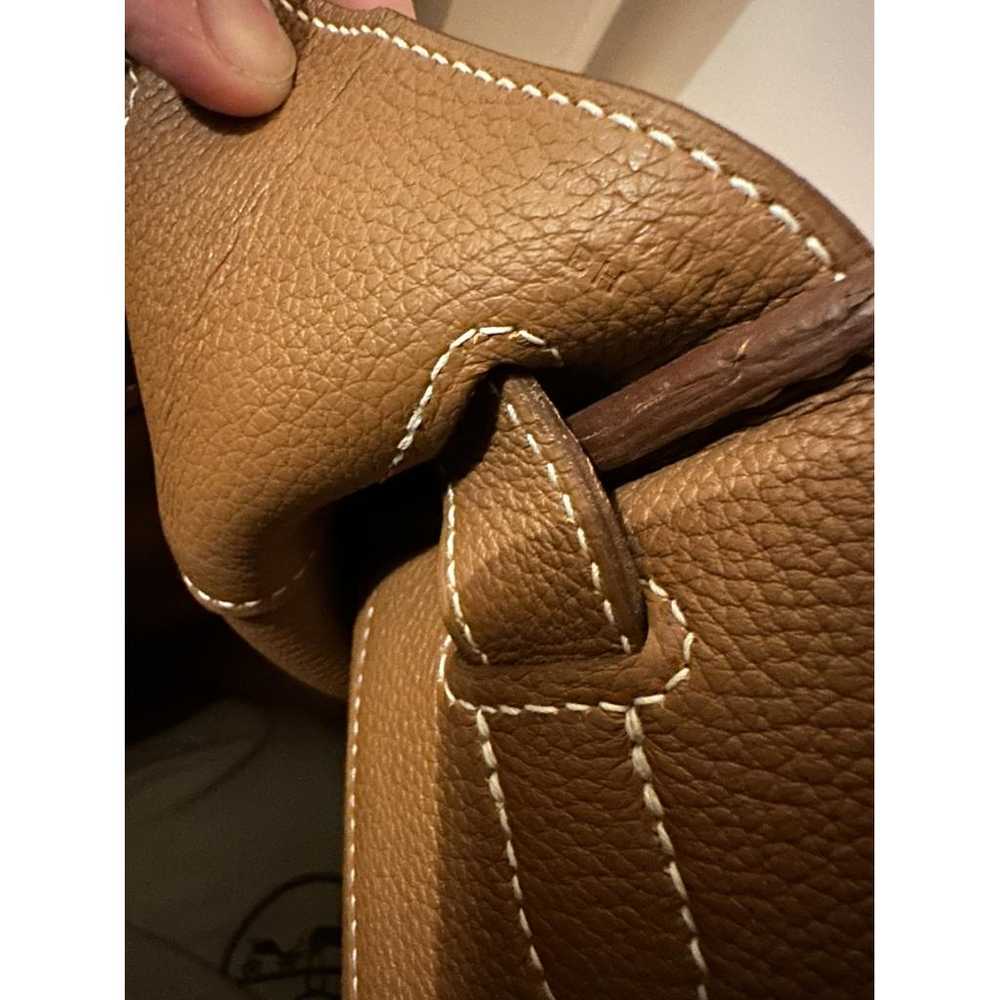 Hermès Haut à Courroies leather handbag - image 7