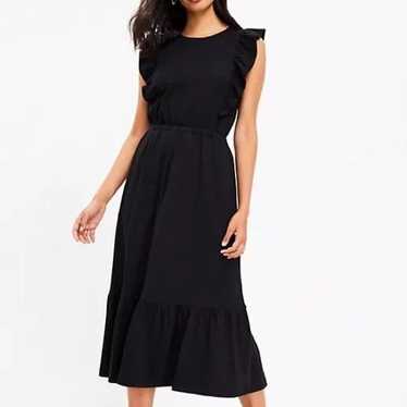 J. Crew - Flutter-sleeve midi dress