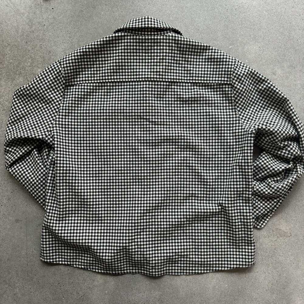 AMI AMI Houndstooth Overshirt Work Shirt Large - image 6