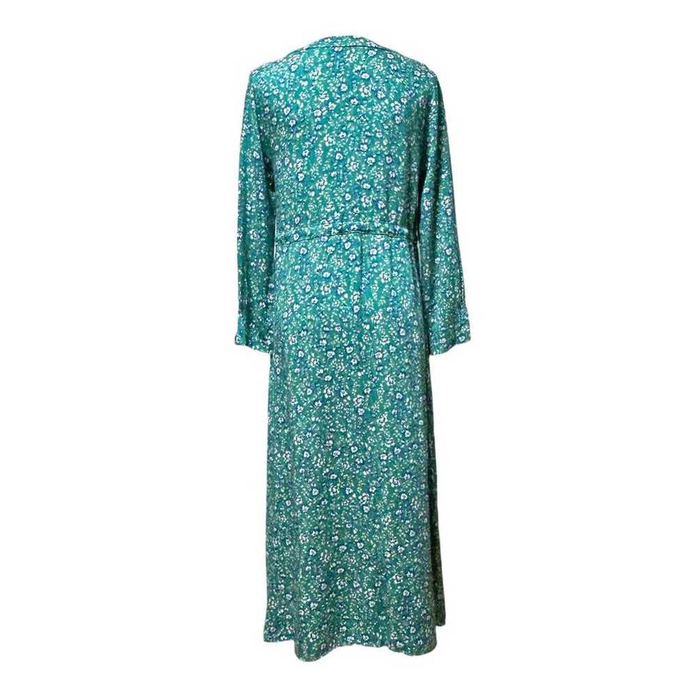 Golden Bear Floral Pattern Long One-piece Dress G… - image 6