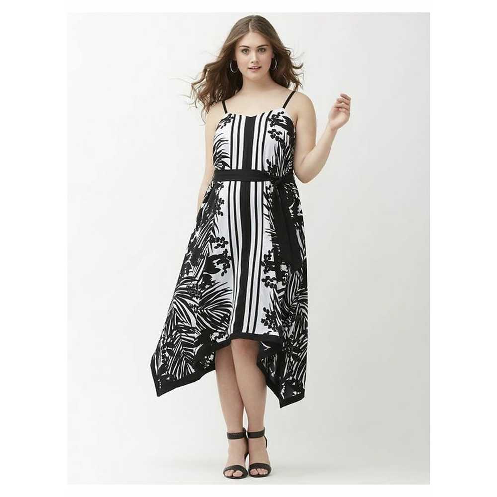 Lane Bryant Maxi Dress Womens 14/16 Handkerchief … - image 1