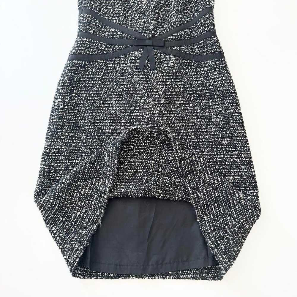 Escada Wool Tweed Long Dress Sleeveless Black siz… - image 4