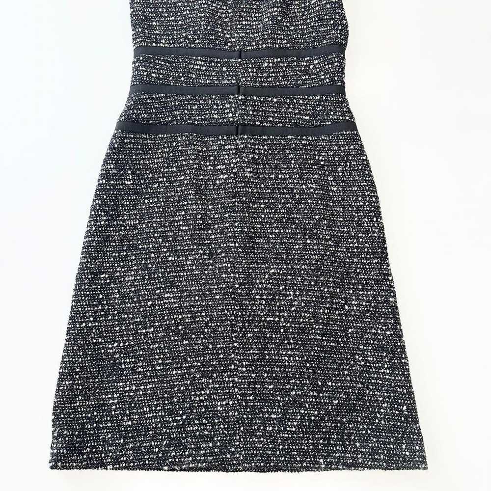 Escada Wool Tweed Long Dress Sleeveless Black siz… - image 8