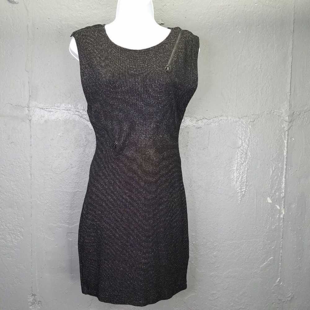 ALICE + OLIVIA Gyllen Dress Womens Medium Black M… - image 1