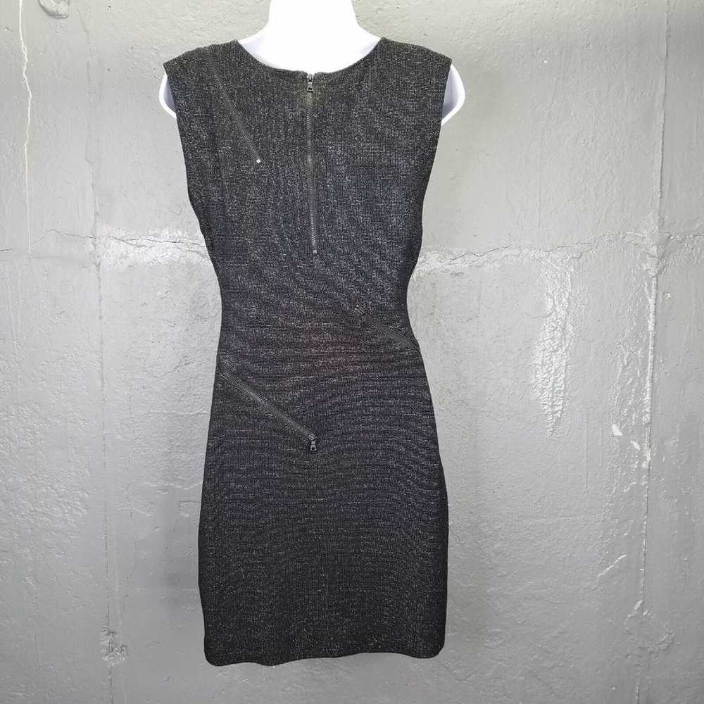 ALICE + OLIVIA Gyllen Dress Womens Medium Black M… - image 3