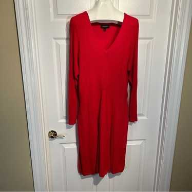 Lane Bryant Red Sweater Dress