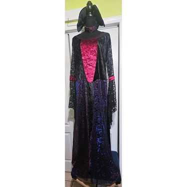 Women's Plus Size Vampiress Lace Velvet Costume R… - image 1