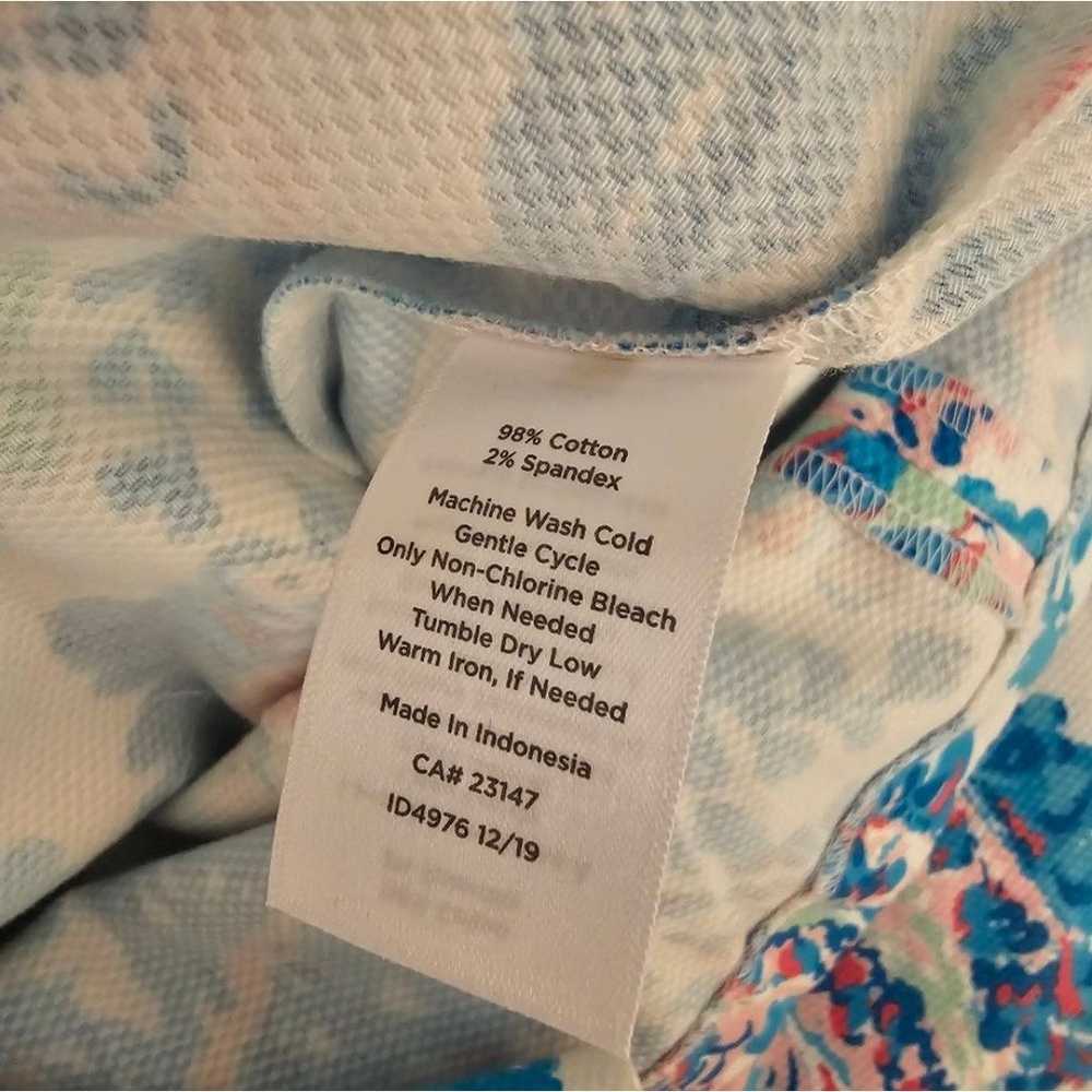 Talbots Plus 22W Cotton Blend Stretchy  Turquoise… - image 5