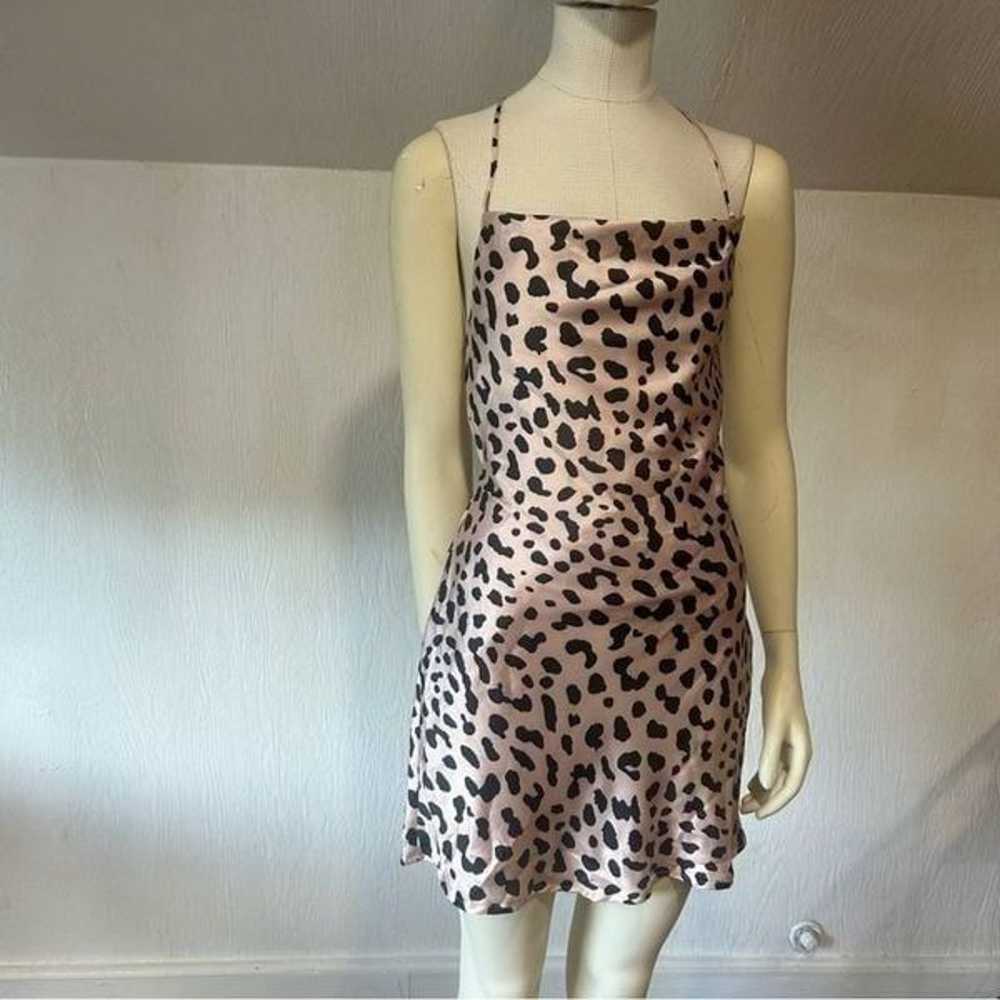 Princess Polly Maya Leopard Cheetah Animal Satin … - image 4