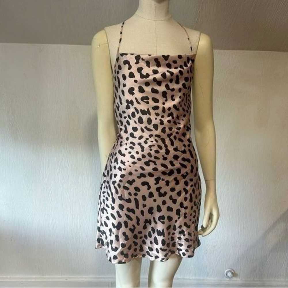 Princess Polly Maya Leopard Cheetah Animal Satin … - image 5