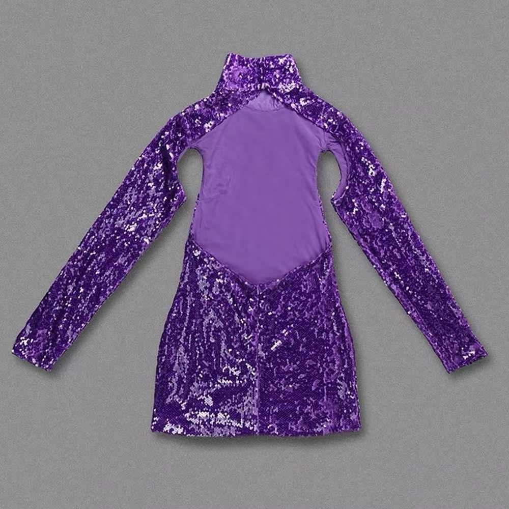 1 DAY SALE ONLY* Purple Cutout Sequin Dress - image 11