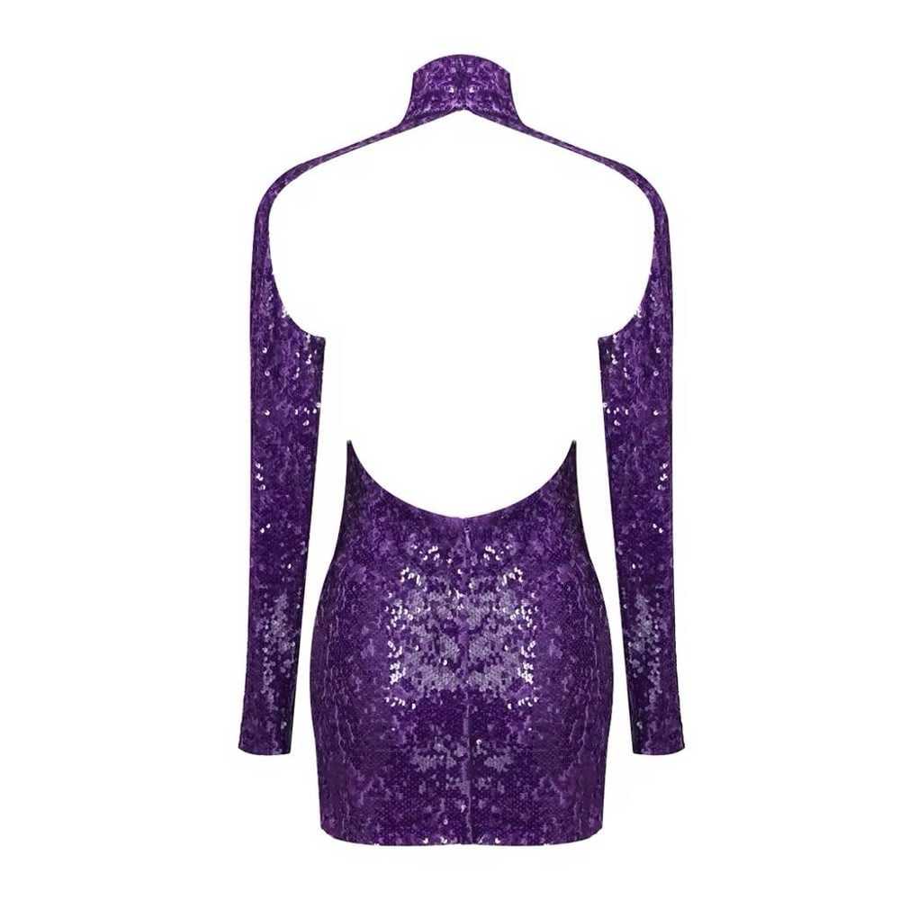 1 DAY SALE ONLY* Purple Cutout Sequin Dress - image 9