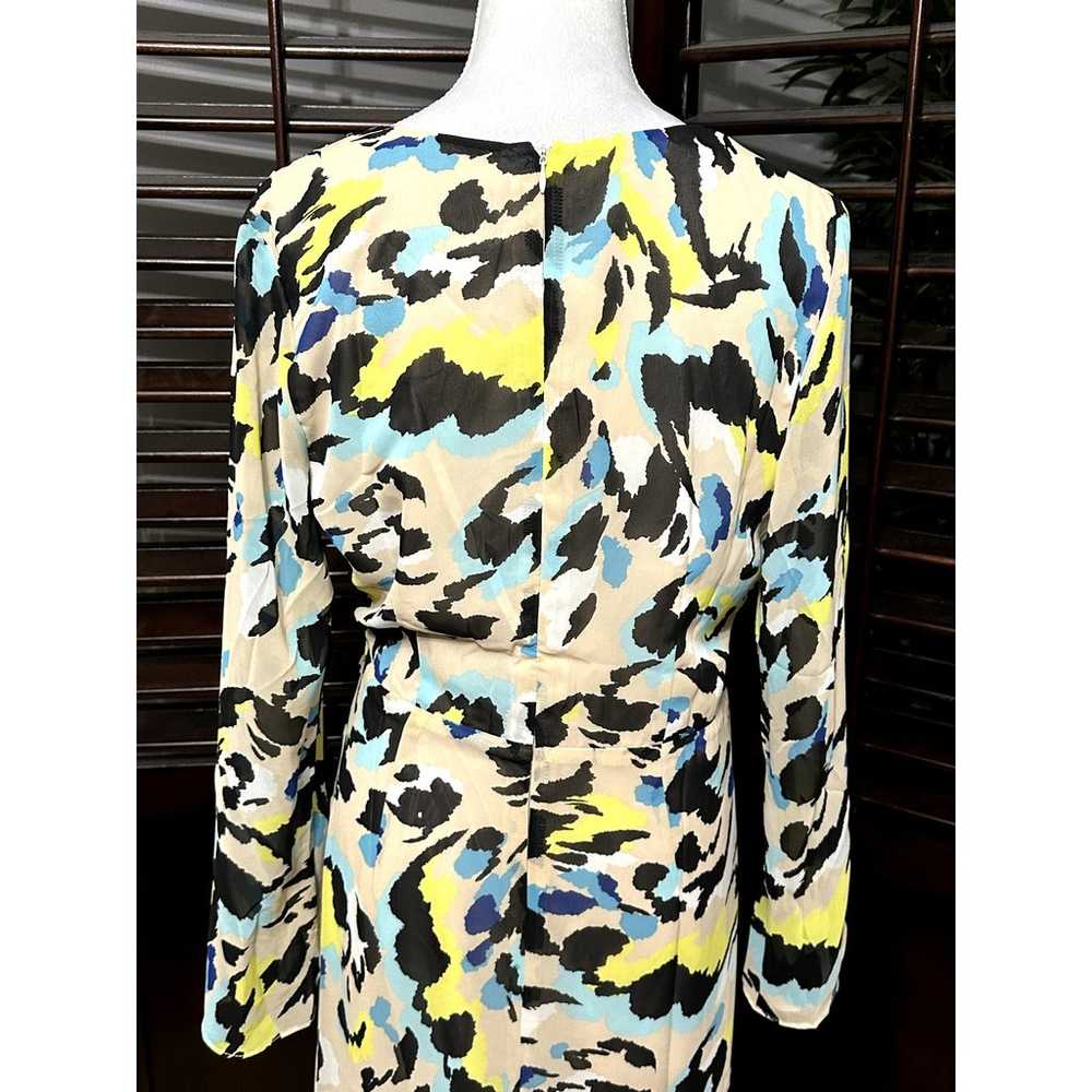 Donna Morgan Women's Multi Color Animal Print V N… - image 6