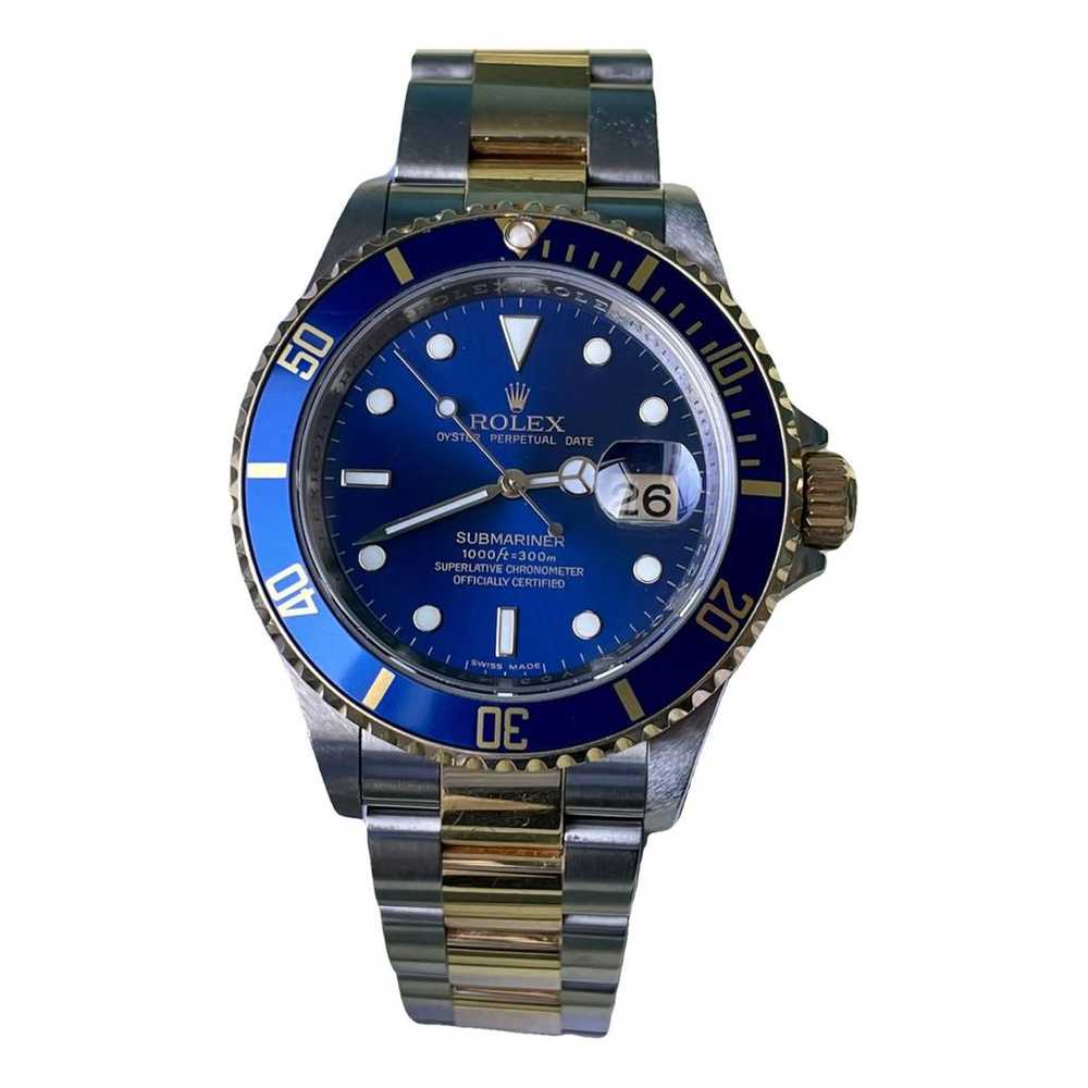 Rolex Submariner gold watch - image 1