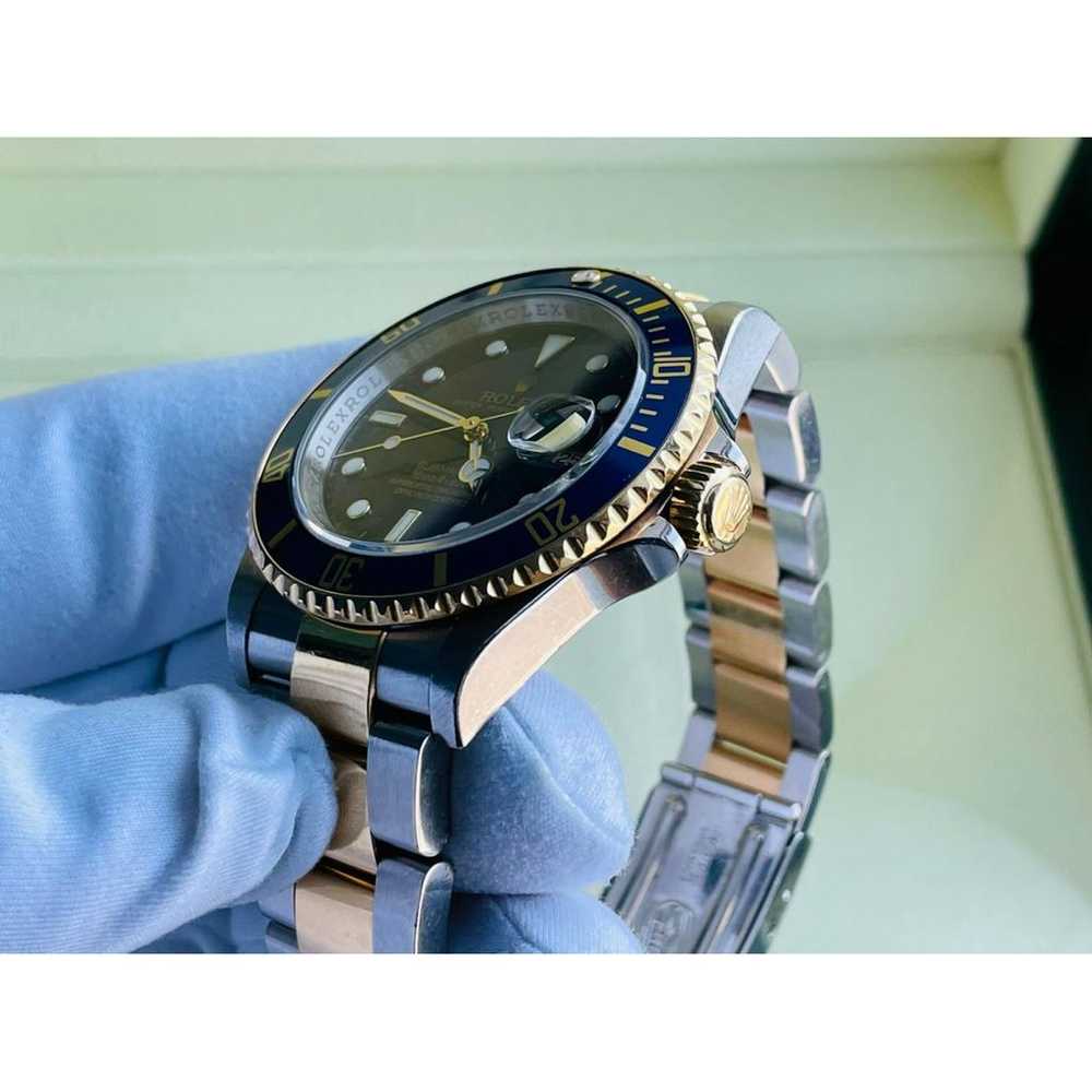 Rolex Submariner gold watch - image 5