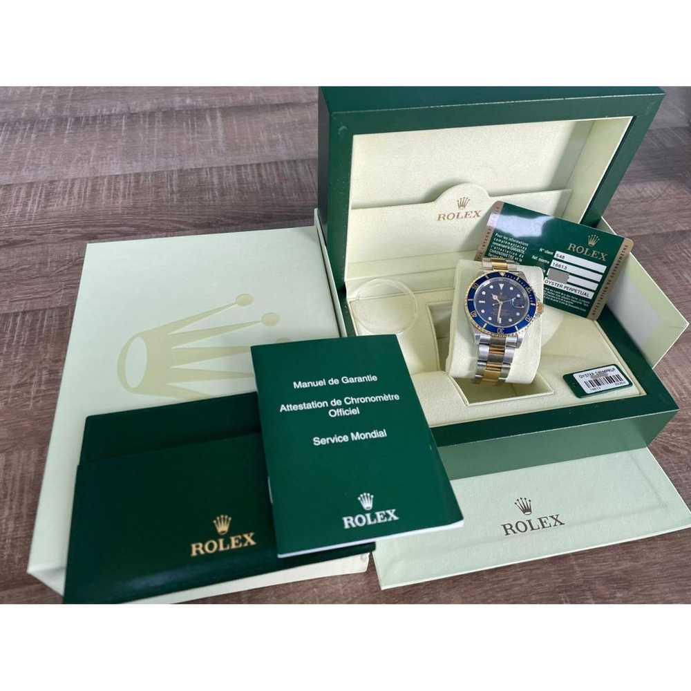 Rolex Submariner gold watch - image 9