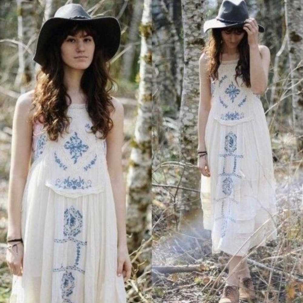 RARE Free People Diamonds In The Sky Dress - image 3