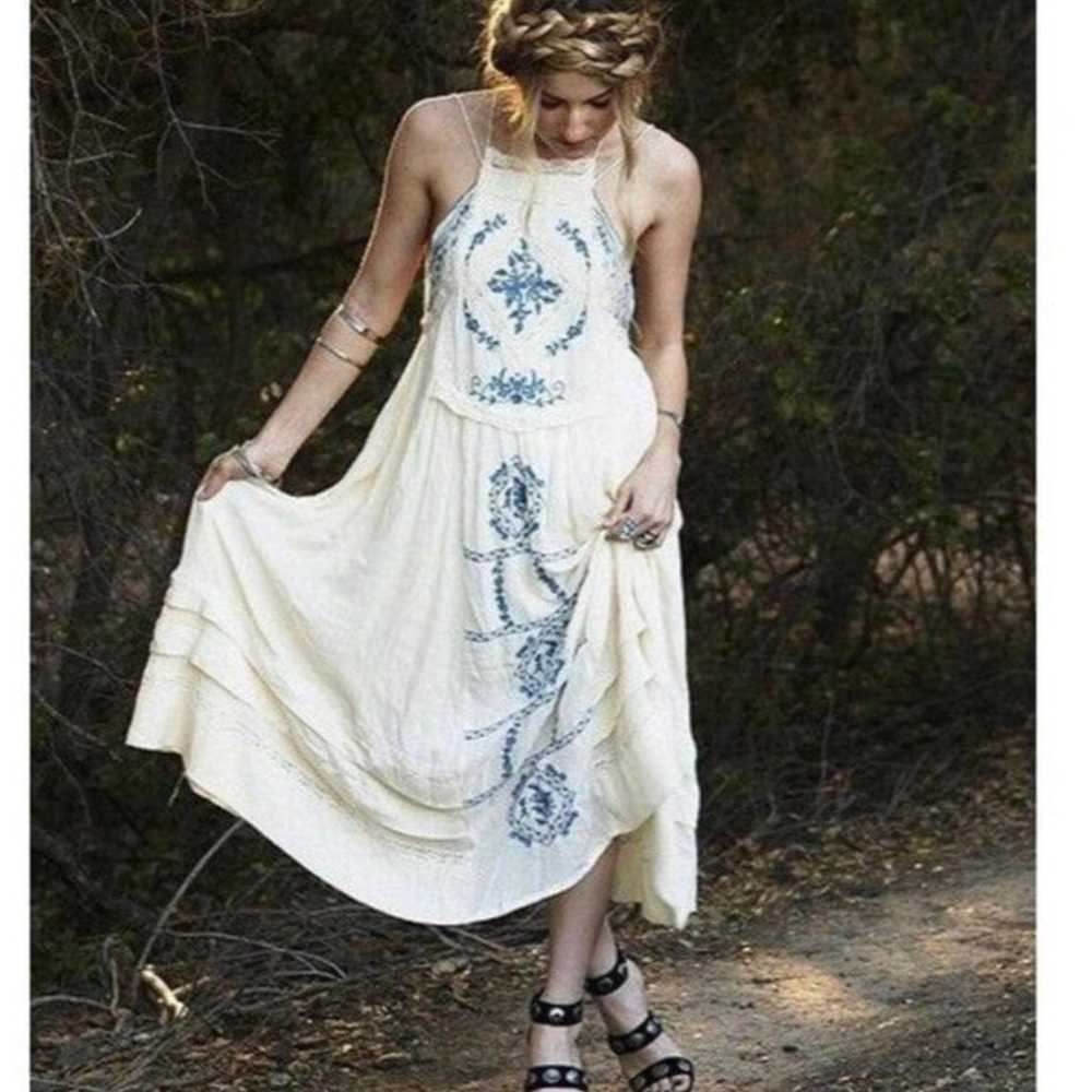 RARE Free People Diamonds In The Sky Dress - image 4