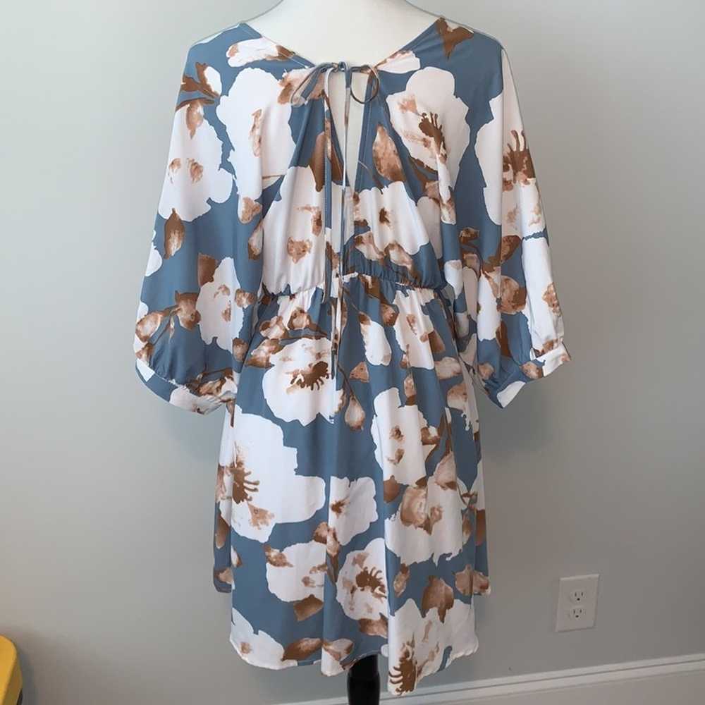 Jodifl Southern Mess Cotton Print Dress Sz M - image 11