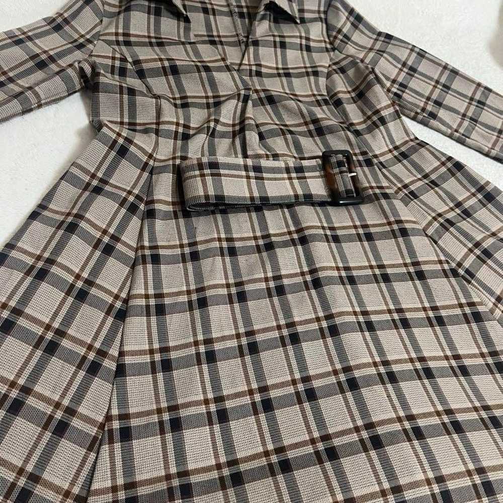 CECIL McBEE Checkered Hem Shirt Dress - image 4