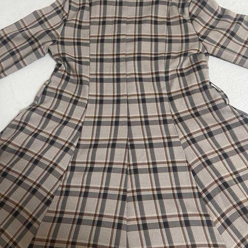 CECIL McBEE Checkered Hem Shirt Dress - image 8