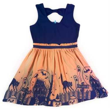 Sourpuss Halloween Haunted House Dress - image 1